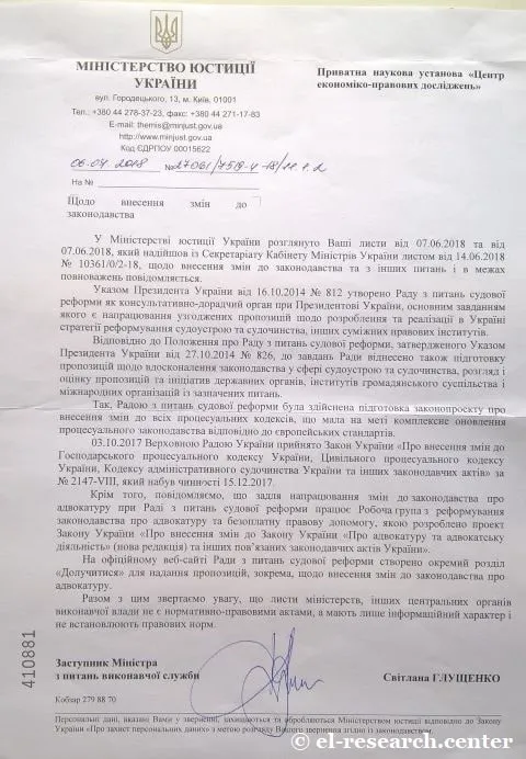 Уніфікація повноважень адвокатів